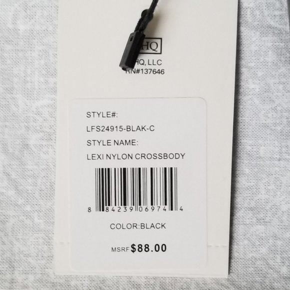 Black London Fog Purse - Picture 3 of 7